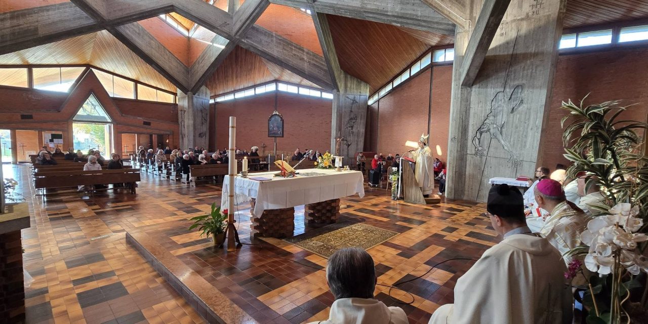 Vizita Preasfințitului Virgil în Parohia „Sfântul Carol Borromeu” din Pavignano, Italia