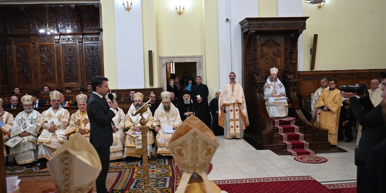 Alocuțiunea Excelenței Sale Ciprian Olinici, Secretar de stat pentru Culte, cu ocazia întronizării Preafericitului Părinte Claudiu ca Arhiepiscop Major al Bisericii Greco-Catolice