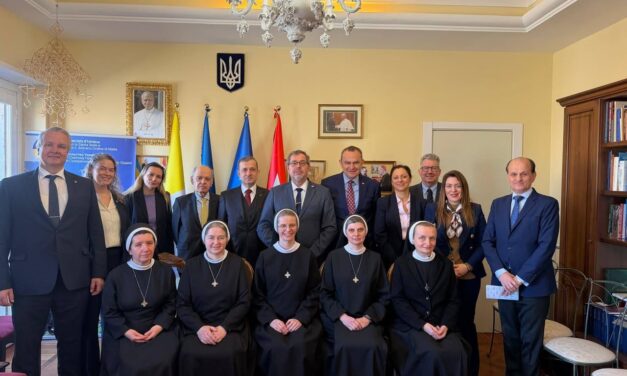 Ambasadorul României la Sfântul Scaun, în dialog cu Ordinul Bazilian despre misiunea în zone de conflict