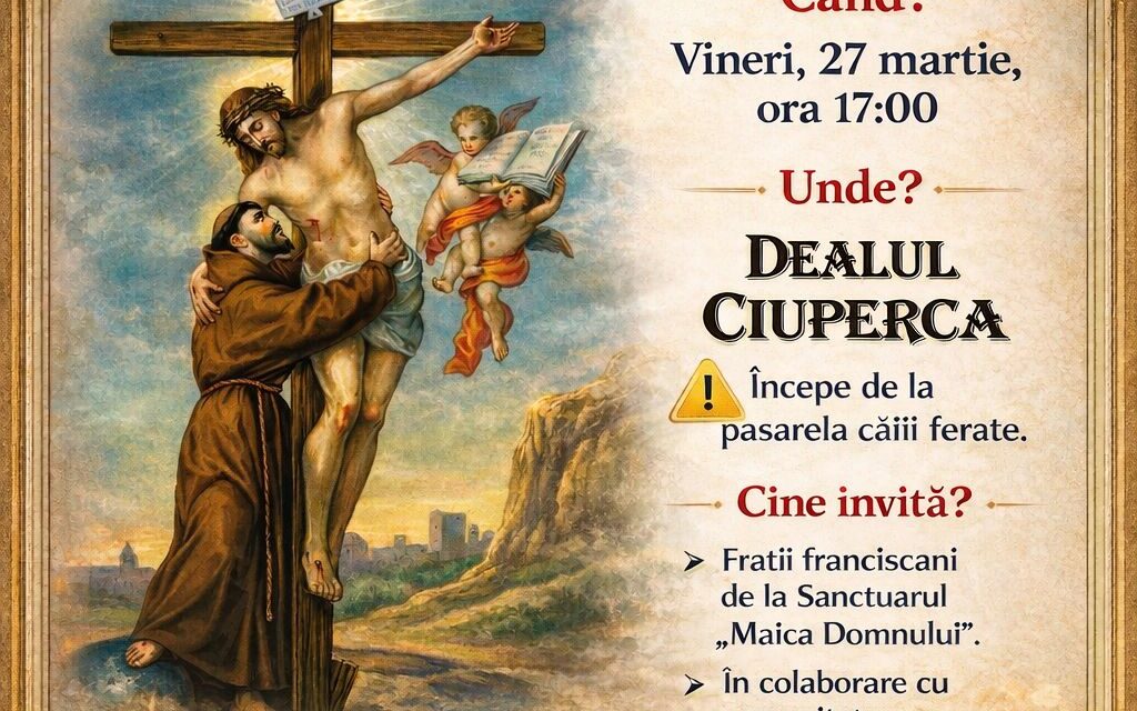 Calea Sfintei Cruci pe Dealul Ciuperca din Oradea, reluată în Postul Mare
