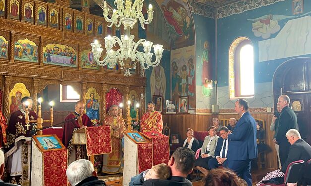 Instalarea noului administrator parohial în Parohia Beznea