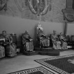 Slujba Vecerniei unită cu Sfânta Liturghie a Sfântului Vasile cel Mare, celebrată în Catedrala „Sfântul Nicolae” din Oradea, în Sfânta și Marea Sâmbătă