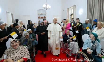 Papa Leon al XIV-lea, la Casa de bătrâni din Annaba: „Unde există iubire și slujire, acolo este Dumnezeu”