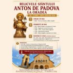 RELICVELE (MOAŞTELE) SF. ANTON DE PADOVA LA ORADEA (29-31 MAI)