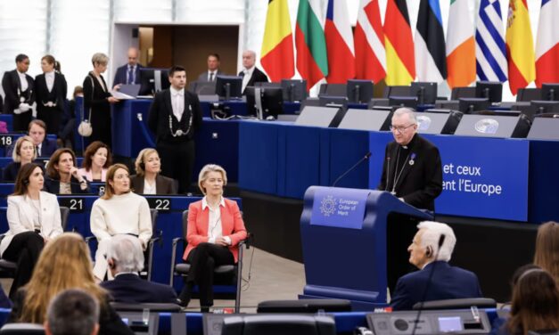 (COMECE) Cardinalul Pietro Parolin, la Strasbourg: „Împreună, să fim artizani ai păcii”