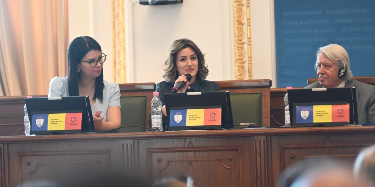 Doamna inspector școlar Liana Moruț, la Conferința internațională UMEC-WUCT