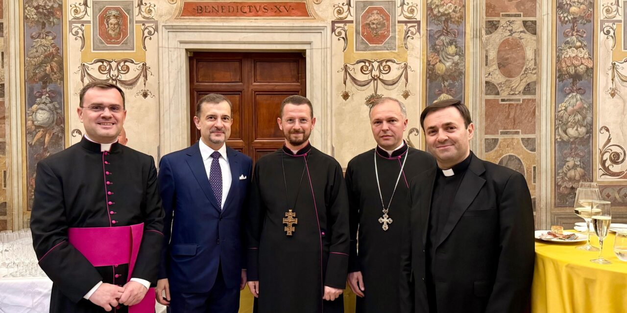 Ambasadorul George Bologan, prezent la recepția anuală a Corpului Diplomatic de la Vatican