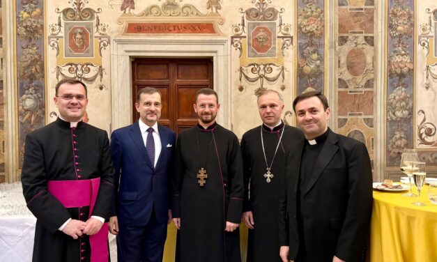 Ambasadorul George Bologan, prezent la recepția anuală a Corpului Diplomatic de la Vatican