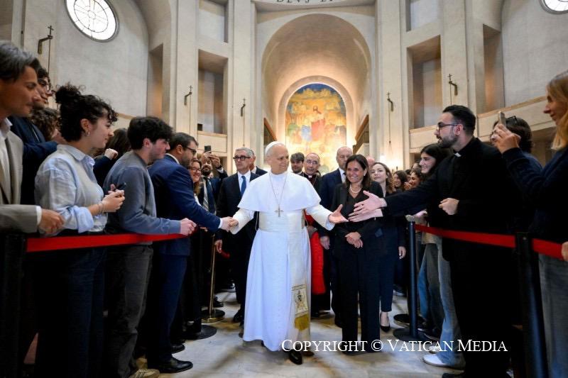 Vizita Papei Leon al XIV-lea la Universitatea „Sapienza” din Roma: pace, responsabilitate și demnitatea omului