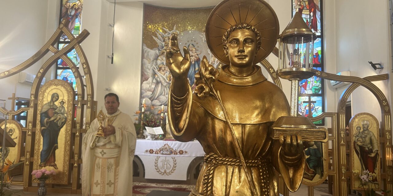 Relicvele Sfântului Anton de Padova, primite la Oradea cu speranță și rugăciune