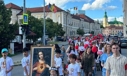 Sărbătoare la Mănăstirea „Sfânta Inimă a lui Isus” a Surorilor din Zalău