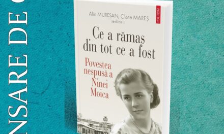 La Oradea va fi lansat volumul „Ce a rămas din tot ce a fost. Povestea nespusă a Ninei Moica”