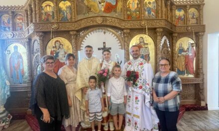 Prima Sfântă Împărtășanie solemnă în Parohia „Sfinții Apostoli Petru și Pavel” din Drighiu