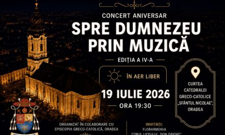 Concert aniversar „Spre Dumnezeu prin muzică” – ediția a IV-a, în curtea Catedralei Greco-Catolice „Sfântul Nicolae” din Oradea
