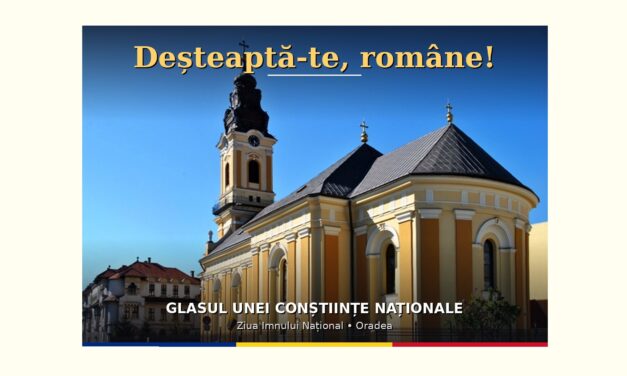 „Deșteaptă-te, române!”, glasul unei conștiințe naționale – Ziua Imnului Național, marcată la Oradea