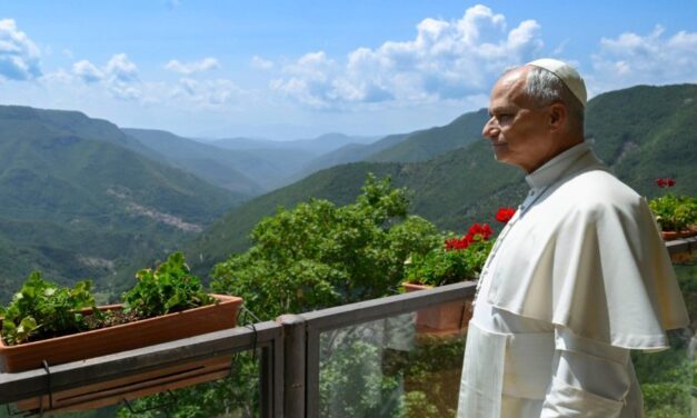 Papa Leon al XIV-lea a vizitat sanctuarul Preasfintei Treimi din Vallepietra