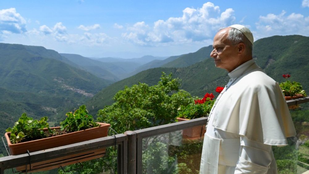 Papa Leon al XIV-lea a vizitat sanctuarul Preasfintei Treimi din Vallepietra