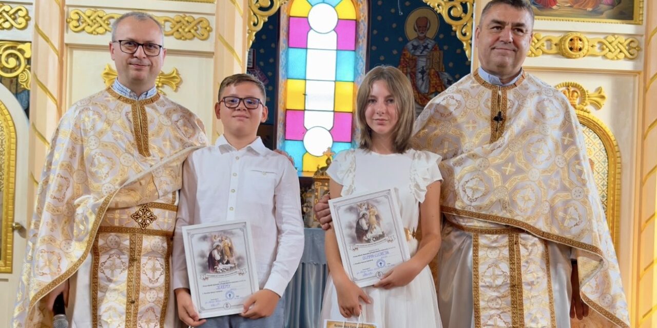 Hram și Prima Împărtășanie solemnă la Bocșa