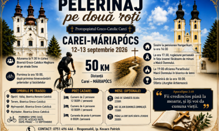 INVITAȚIE: Pelerinajul pe două roți de la Carei la Sanctuarul marian Máriapócs (Ungaria)