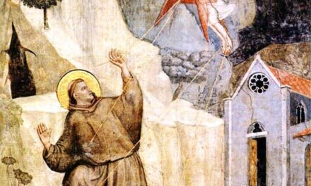 Una cu Hristos cel Răstignit. Sfintele Stigmate ale Sfântului Francisc de Assisi