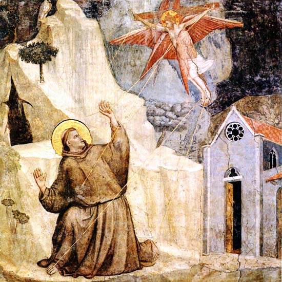 Una cu Hristos cel Răstignit. Sfintele Stigmate ale Sfântului Francisc de Assisi