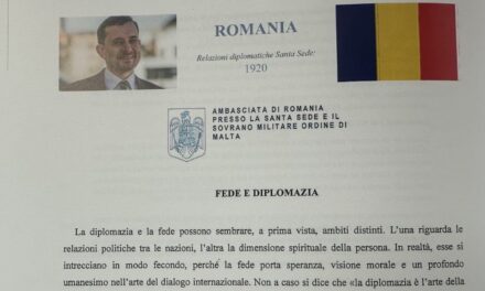Ambasadorul George Bologan – Credința și diplomația, în slujba păcii și a binelui comun
