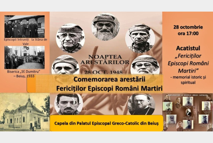 Memorial istoric și spiritual dedicat Fericiților Episcopi Români Martiri – „Noaptea arestărilor”
