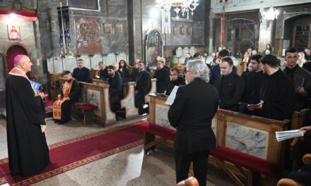 Noaptea arestărilor: Acatistul Fericiților Episcopi Martiri celebrat în biserica seminarului