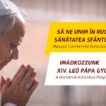 Să ne unim în rugăciune pentru sănătatea Sfântului Părinte Papa Leon al XIV-lea