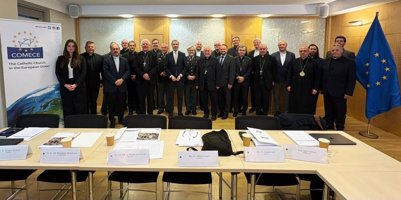COMECE reunește Ordinariatele Militare din Europa pentru un dialog cu UE și NATO privind rolul Europei în arhitectura globală a păcii