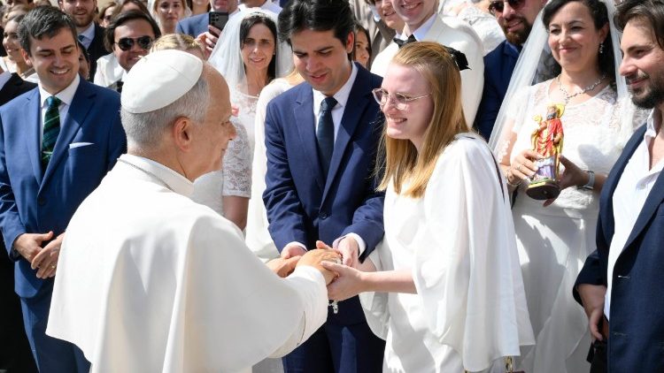 Papa Leon al XIV-lea: iubirea adevărată este un „da” profund spus celuilalt, nu o emoție trecătoare