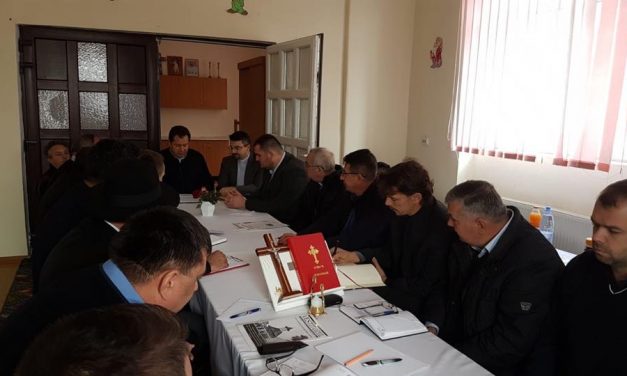 Întâlnirea părintelui Vicar general cu preoții din protopopiatele Ier și Marghita