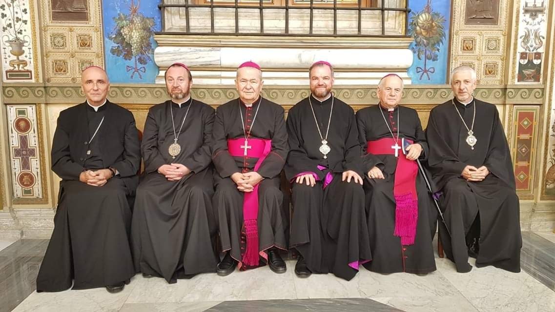 Papa Francisc a concelebrat Sfânta Liturghie împreună cu episcopii catolici din România
