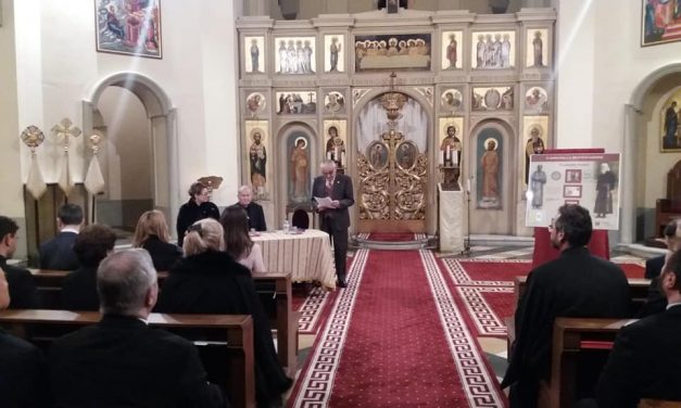 Prezentare la Colegiul Pio Romeno a emisiunii filatelice dedicată Fericitului Vladimir Ghika