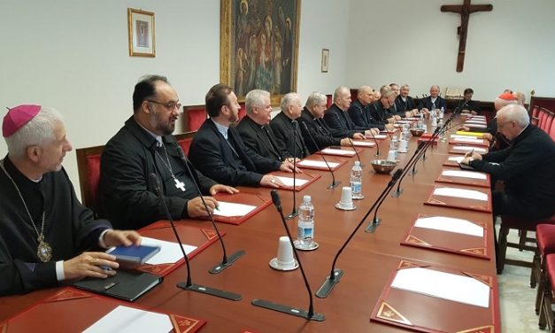 Ierarhii catolici din România în vizită la Congregaţia pentru Episcopi