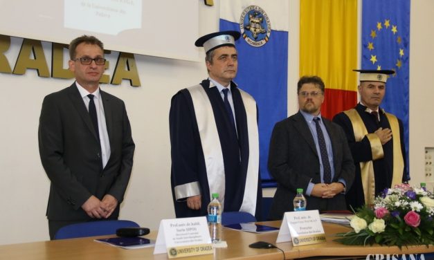 Dan Octavian Cepraga – DHC al Universității orădene