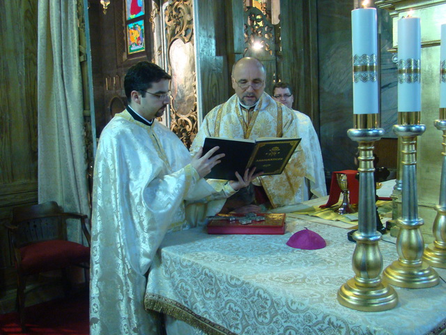 Hirotonire de diacon în Biserica Seminarului din Oradea,