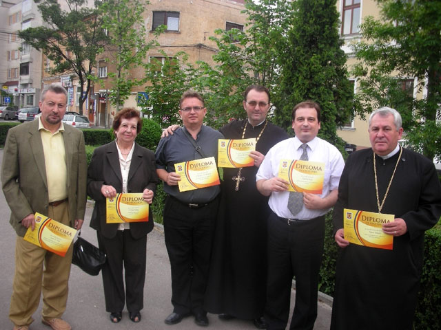 Diplome de excelenta în cultura pentru reprezentantii Episcopiei Greco-Catolice de Oradea,