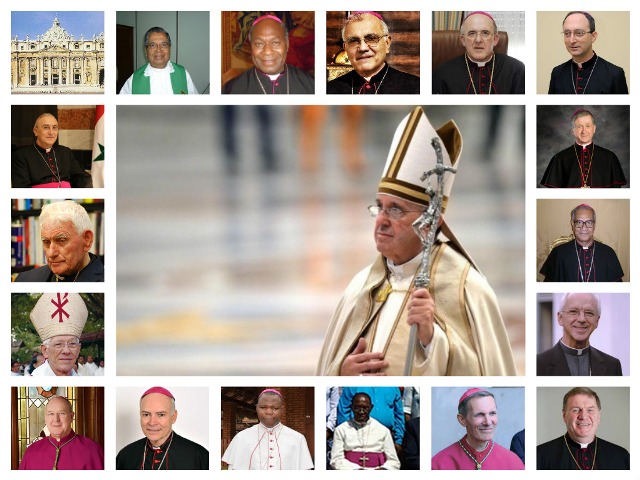 Papa Francisc va crea 17 noi cardinali,