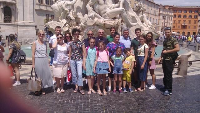 Câstigatorii concursului „Contributii salajene la Marea Unire” în excursie la Roma,