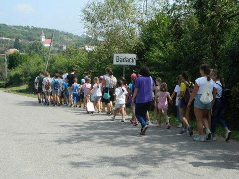 „Copii din Republica Moldova, prezenti în Tabara de Vara de la Badacin”,