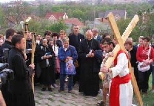 Calea Crucii la Oradea,