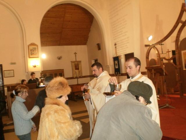 Ziua Bolnavului celebrata la Manastirea franciscana „Maica Domnului” din Oradea,